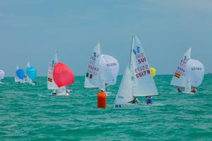 Race Day 1 - 2015 420 and 470 Junior European Championships photo copyright Viktor Nalbantov taken at  and featuring the  class