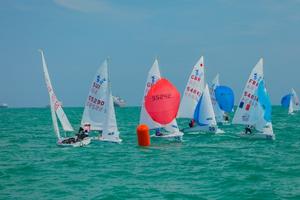 Race Day 1 - 2015 420 and 470 Junior European Championships photo copyright Viktor Nalbantov taken at  and featuring the  class