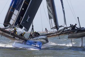 Race 2 - 2015 Louis Vuitton America's Cup World Series Gothenburg photo copyright ACEA 2015 / Photo Gilles Martin-Raget taken at  and featuring the  class