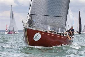 Start Rolex Fastnet Race photo copyright  Rolex/Daniel Forster http://www.regattanews.com taken at  and featuring the  class