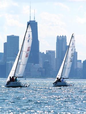 Day one - 2015 J/70 Great Lakes Championship photo copyright Carly Oosten taken at  and featuring the  class