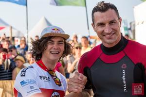 Day 3 - 2015 Pringles Kitesurf World Cup photo copyright Andre Magarao taken at  and featuring the  class