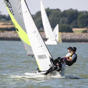 Another day of champagne sailing - 2015 Pyefleet Week photo copyright Brightlingsea Sailing Club taken at  and featuring the  class