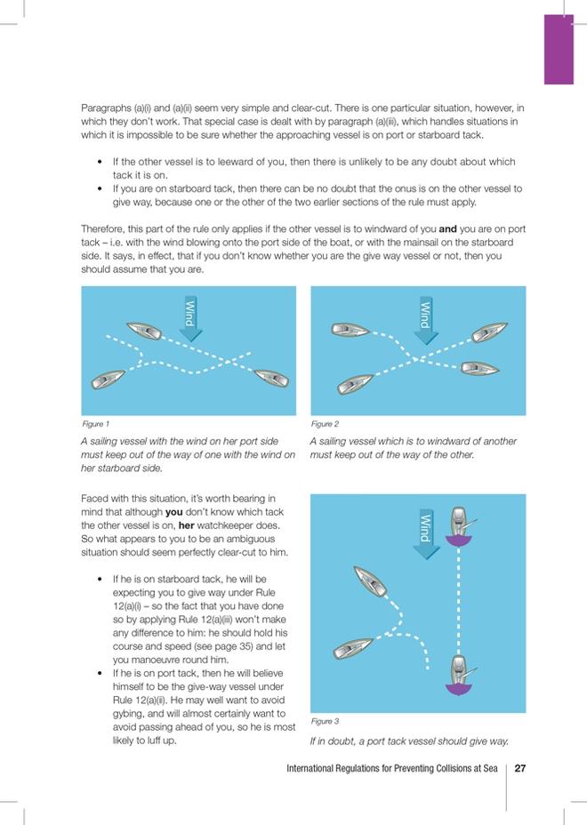 G2 - RYA International Regulations for Preventing Collisions at Sea © RYA
