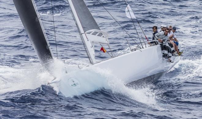 Spectre, the St Tropez day sailer of Peter Dubens. - 2015 Maxi Yacht Rolex Cup ©  Rolex / Carlo Borlenghi http://www.carloborlenghi.net