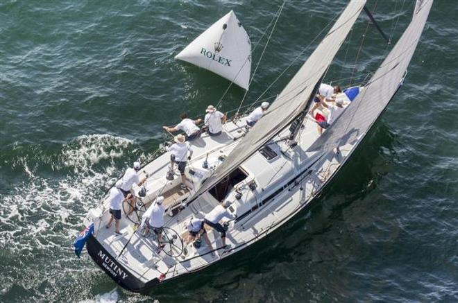 MUTINY, Bow#: 06, Middle Harbour Yacht Club, AUS, Skipper: Guido Belgiorno-Nettis, Tactician: Julian Plante - 2015 Rolex New York Yacht Club Invitational Cup ©  Rolex/Daniel Forster http://www.regattanews.com