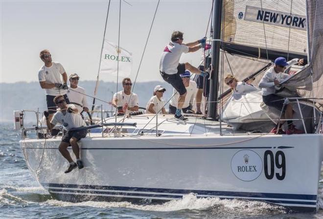 Bow number 09, New York Yacht Club, USA, Skipper: Paul Zabetakis, Tactician: John Baxter - Rolex New York Yacht Club Invitational Cup 2015 ©  Rolex/Daniel Forster http://www.regattanews.com