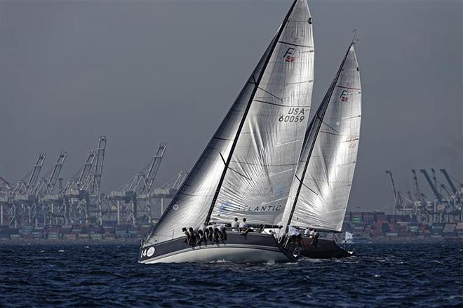 2015 Rolex Farr 40 World Championship, 2nd place overall Plenty, Owner: Alex Roepers, with 3rd place overall, Struntje light, Owner Wolfgang Schaefer ©  Rolex/ Kurt Arrigo http://www.regattanews.com