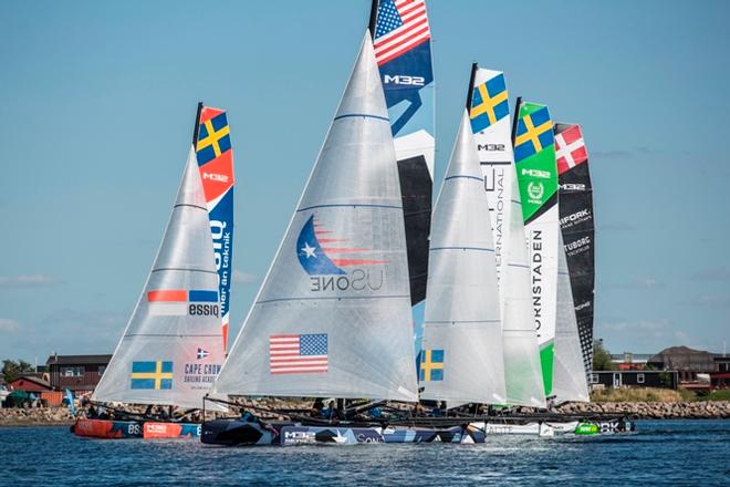 Ian Williams and his GAC Pindar team is getting ready to be a part of the fleet in Helsinki - 2015 M32 Scandinavian Series © M32 Series