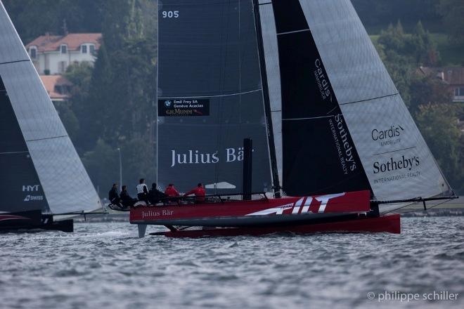 Fleet in action - 2015 D35 Trophy © Philippe Schiller / myimage.ch