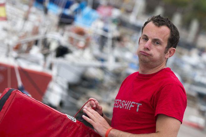 Nick Cherry entered the second offshore leg of the Generali Solo Méiterranée in second place, having excelled in both the inshore and offshore racing. The second offshore leg - from Nice to Barcelona via Menorca - was a tough one, with varying wind speeds throughout. Nick finished the leg in 15th place and now sits in fifth on the overall leaderboard &copy; Alexis Courcoux