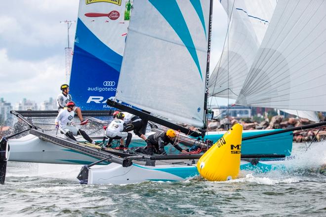 Team GAC Pindar in action at the M32 Series in Helsinki © Adstream AB