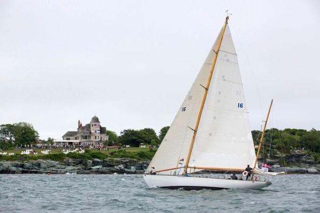 Dorade in Newport, R.I. preparing for the start of the 2015 Transatlantic Race © Billy Black http://www.BillyBlack.com