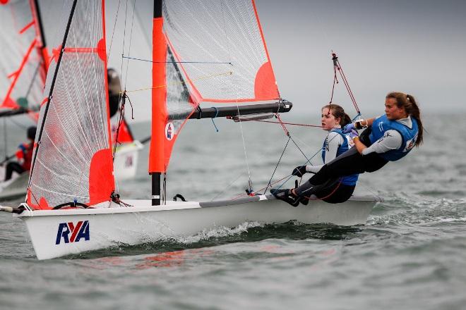 Bilbrough-Ward (29er) - 2015 RYA ISAF Youth Worlds Selection Event &copy;  Paul Wyeth / RYA http://www.rya.org.uk