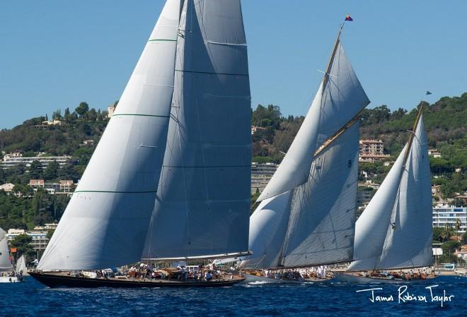 Fleet in action - 2015 Régates Royales-Trophée Panerai ©  James Robinson Taylor