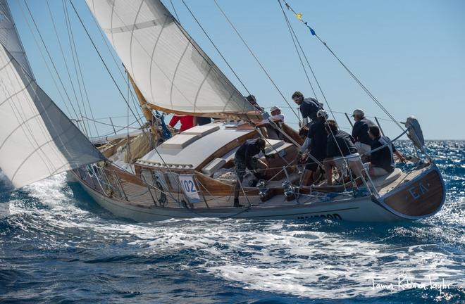 Fleet in action - 2015 Régates Royales-Trophée Panerai ©  James Robinson Taylor