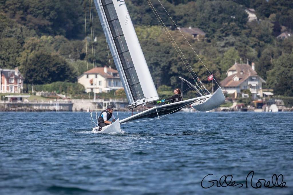 LITTLE Cup - 27th Little America's Cup - Lake Geneva, Switzerland photo copyright Little Cup Media taken at  and featuring the  class