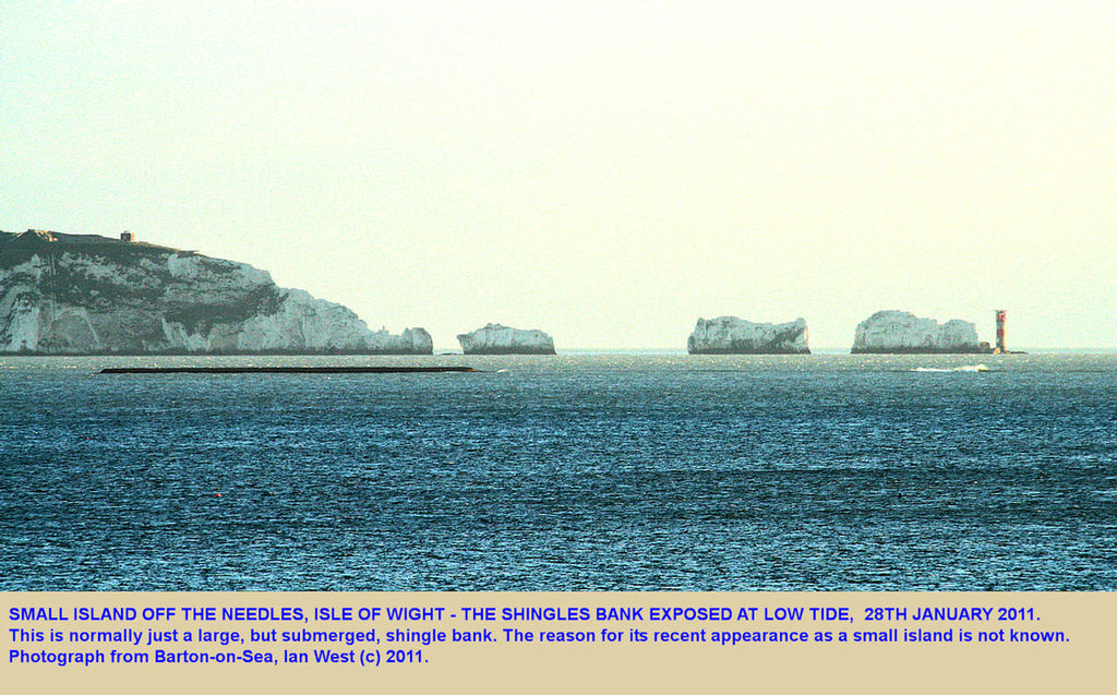 Shingles ``island`` at low tide - off Isle of Wight photo copyright SW taken at  and featuring the  class