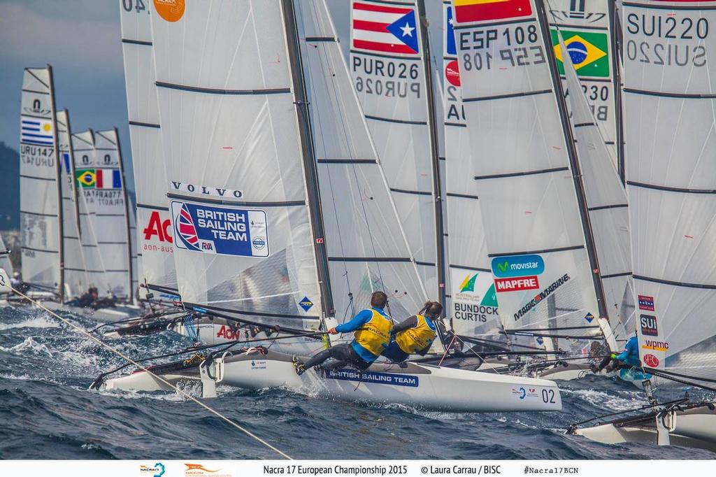 12002508 10153226431501819 7777530877297461859 o - 2015 Nacra 17 Europeans © Barcelona International Sailing Center