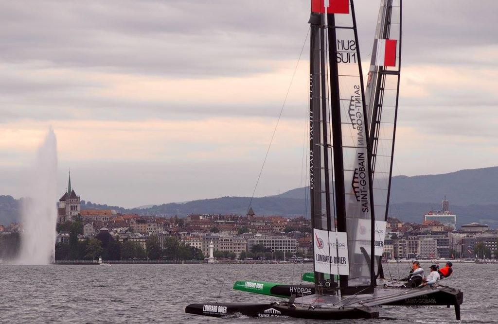  - Little America's Cup - Day 3 - Lake Geneva photo copyright Groupama Sailing Team taken at  and featuring the  class