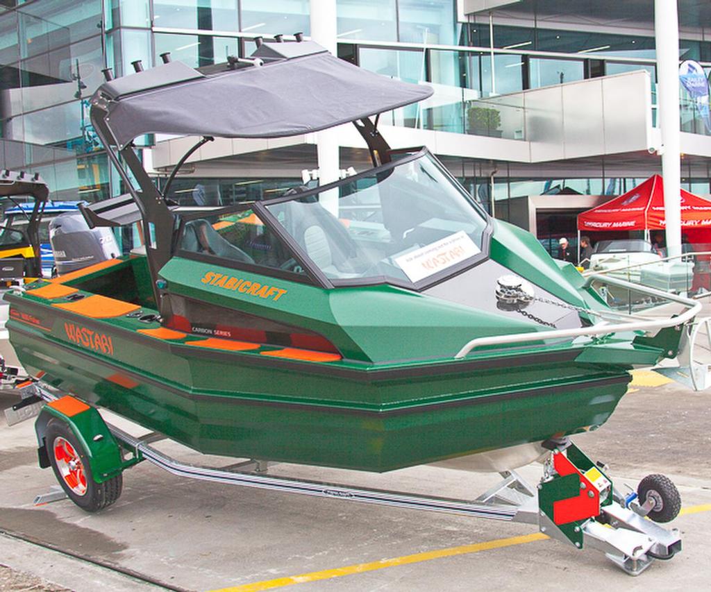 Stabicraft - domestic and export success at Auckland On Water Boat Show - 2015 Auckland on the Water Boat Show - Viaduct Harbour photo copyright Marine Industry Association . taken at  and featuring the  class