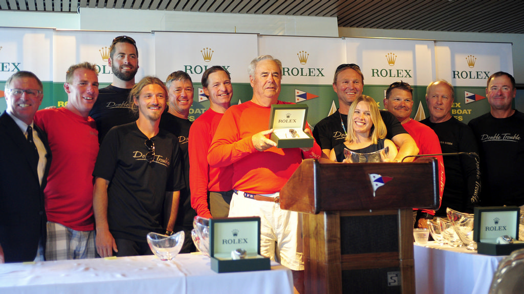 HPR division winner Peter Krueger and his crew; J-125 Double Trouble. © Chuck Lantz http://www.ChuckLantz.com