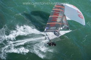 Yamaha - 18ft Skiff International, San Francisco, September 2015 photo copyright Christophe Favreau http://christophefavreau.photoshelter.com/ taken at  and featuring the  class