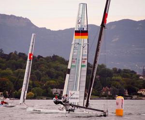  - Little America's Cup - Day 3 - Lake Geneva photo copyright Groupama Sailing Team taken at  and featuring the  class