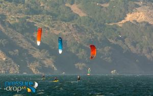 Race from Golden Gate Bridge downhill to the SF/ Oakland Bay Bridge - 2015 Ronstan Bridge photo copyright pressure-drop.us taken at  and featuring the  class