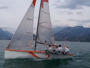 The Longtze and European D-One Regattas 2015 photo copyright  Elena Giolai/Fraglia Vela Riva taken at  and featuring the  class