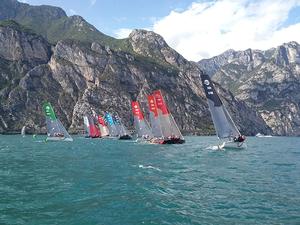 The Longtze and European D-One Regattas 2015 photo copyright  Elena Giolai/Fraglia Vela Riva taken at  and featuring the  class