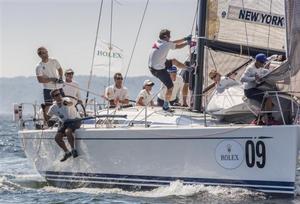 Bow number 09, New York Yacht Club, USA, Skipper: Paul Zabetakis, Tactician: John Baxter - Rolex New York Yacht Club Invitational Cup 2015 photo copyright  Rolex/Daniel Forster http://www.regattanews.com taken at  and featuring the  class
