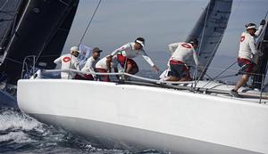 2015 Rolex Farr 40 World Championship winner Groovederci, Owner John Demourkas, Tactician John Kostecki, Home Port: Santa Barbara, CA, USA photo copyright  Rolex/ Kurt Arrigo http://www.regattanews.com taken at  and featuring the  class