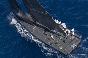 Sir Peter Ogden's Jethou, tied on points at the top of the Rolex Maxi 72 World Championship - 2015 Maxi Yacht Rolex Cup photo copyright  Rolex / Carlo Borlenghi http://www.carloborlenghi.net taken at  and featuring the  class