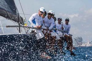 Crew on the rail of Ark 323 photo copyright Miguel Toran taken at  and featuring the  class