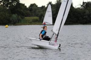 Home boat, Archie Hainsworth, took the win in his seven rig - 2015 Alton Water Single Handed Open photo copyright  Steve Greenwood taken at  and featuring the  class