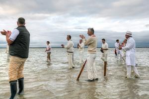 Bramble Bank cricket match photo copyright Ingrid Abery http://www.ingridabery.com taken at  and featuring the  class