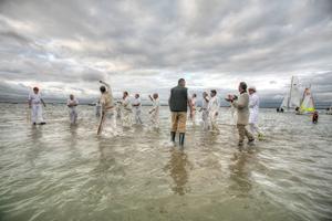Bramble Bank cricket match photo copyright Ingrid Abery http://www.ingridabery.com taken at  and featuring the  class