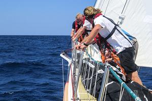 LMAX Exchange Day 19 - 2015 -16 Clipper Round the World Yacht Race photo copyright Marina Thomas taken at  and featuring the  class