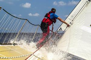 LMAX Exchange Day 21 - 2015 -16 Clipper Round the World Yacht Race photo copyright Marina Thomas taken at  and featuring the  class