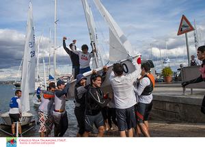 Snipe World Championship - Day 6 FINAL - Celebration ashore photo copyright Matias Capizzano http://www.capizzano.com taken at  and featuring the  class