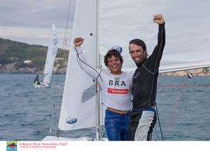 Snipe World Championship - Day 6 FINAL - World Champions Mateus Tavares-Gustavo Carvalho (BRA) photo copyright Matias Capizzano http://www.capizzano.com taken at  and featuring the  class