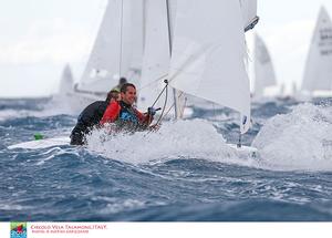 Snipe Worlds 2015 - Day 3 BEL Hens-Perez Campos photo copyright Matias Capizzano http://www.capizzano.com taken at  and featuring the  class