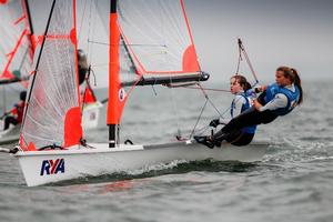Bilbrough-Ward (29er) - 2015 RYA ISAF Youth Worlds Selection Event photo copyright  Paul Wyeth / RYA http://www.rya.org.uk taken at  and featuring the  class