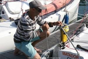 Se préparer - 2015 Mini Transat Îles de Guadeloupe photo copyright Mini Transat Îles de Guadeloupe 2015 taken at  and featuring the  class