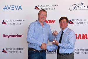 Richard Longdon, CEO at AVEVA Group plc and Graham Nixon, Rear Commodore Sailing, Royal Southern Yacht Club - 2015 AVEVA September Regatta photo copyright  Rick Tomlinson http://www.rick-tomlinson.com taken at  and featuring the  class