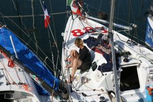 Se préparer - 2015 Mini Transat Îles de Guadeloupe photo copyright Mini Transat Îles de Guadeloupe 2015 taken at  and featuring the  class