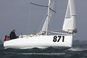 Benoit Hantzperg S 871 ?YCA Dhumeaux – Secours Populaire photo copyright  Jacques Vapillon / Mini Transat http://www.minitransat.fr taken at  and featuring the  class