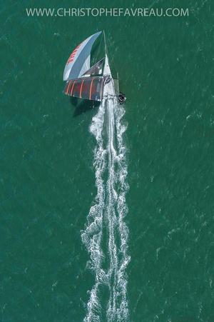 Yamaha - 18ft Skiff International, San Francisco, September 2015 photo copyright Christophe Favreau http://christophefavreau.photoshelter.com/ taken at  and featuring the  class