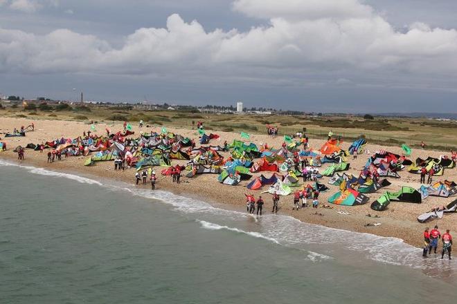 Group shot - Virgin Kitesurfing Armada © Carol Stephenson Linda Spicer